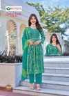 Zirkan Gold Vol 2 By Kanya Vertican Kurti With Bottom Dupatta Wholesale Market In India